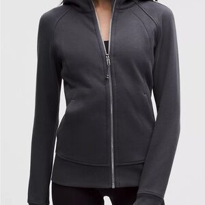 Lululemon Scuba Full-Zip Hoodie Heather Grey